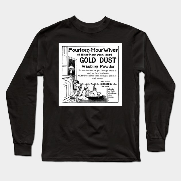 Vintage 1890's Advertisement Long Sleeve T-Shirt by ArtShare